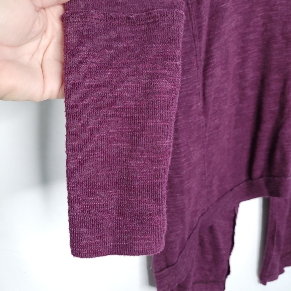 FREE PEOPLE WE THE FREE Split Back Turtleneck Long Sleeve Women's Top XS - Picture 5 of 12